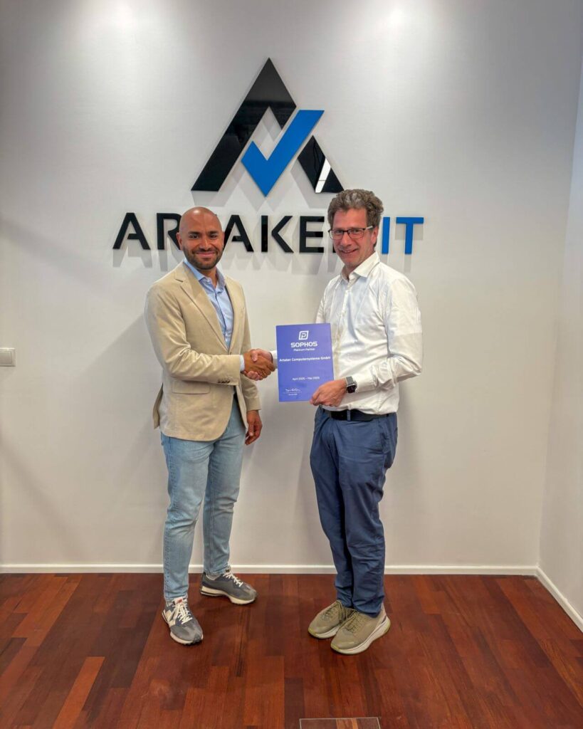 Übergabe des Sophos Platinum Partners